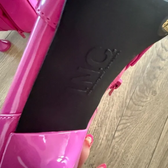 INC Pink Patent Heel Shoe. NWOT - Picture 6 of 6